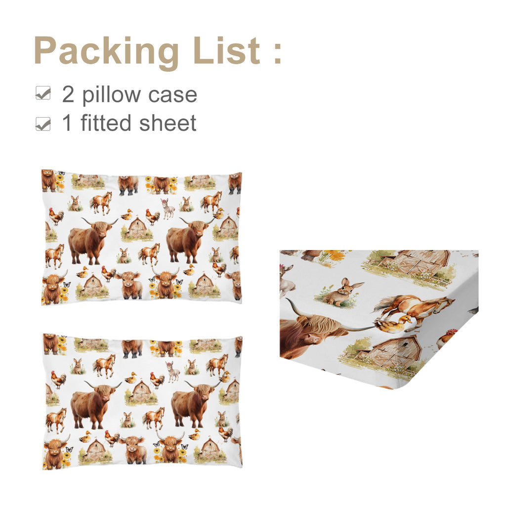 Tierisches Bettwäsche-Set