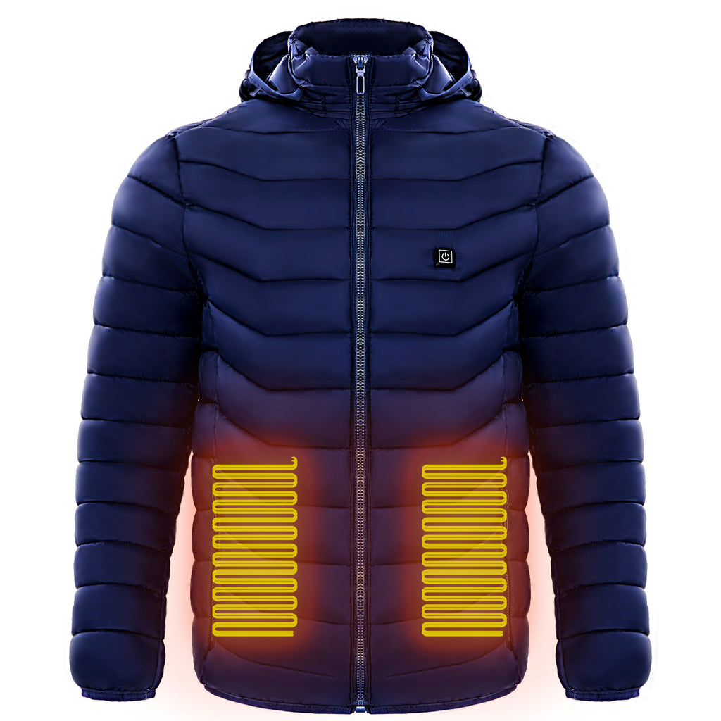 Heizjacke Herren mit 9 Heizzonen – ideal für Skifahren