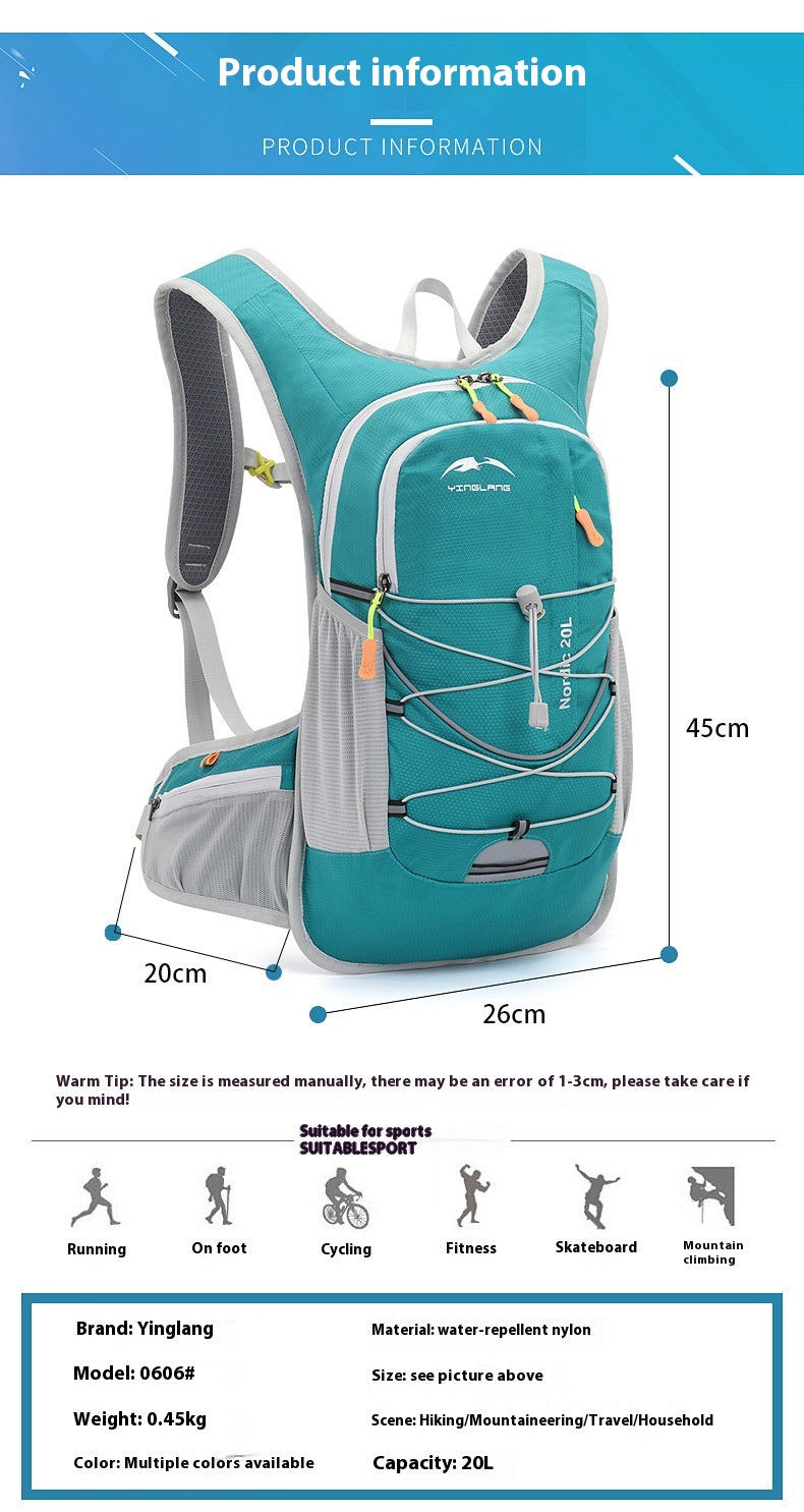Minimalistischer Fahrradrucksack mit Trinkbeutel – Bild 8 | LuxeStyle