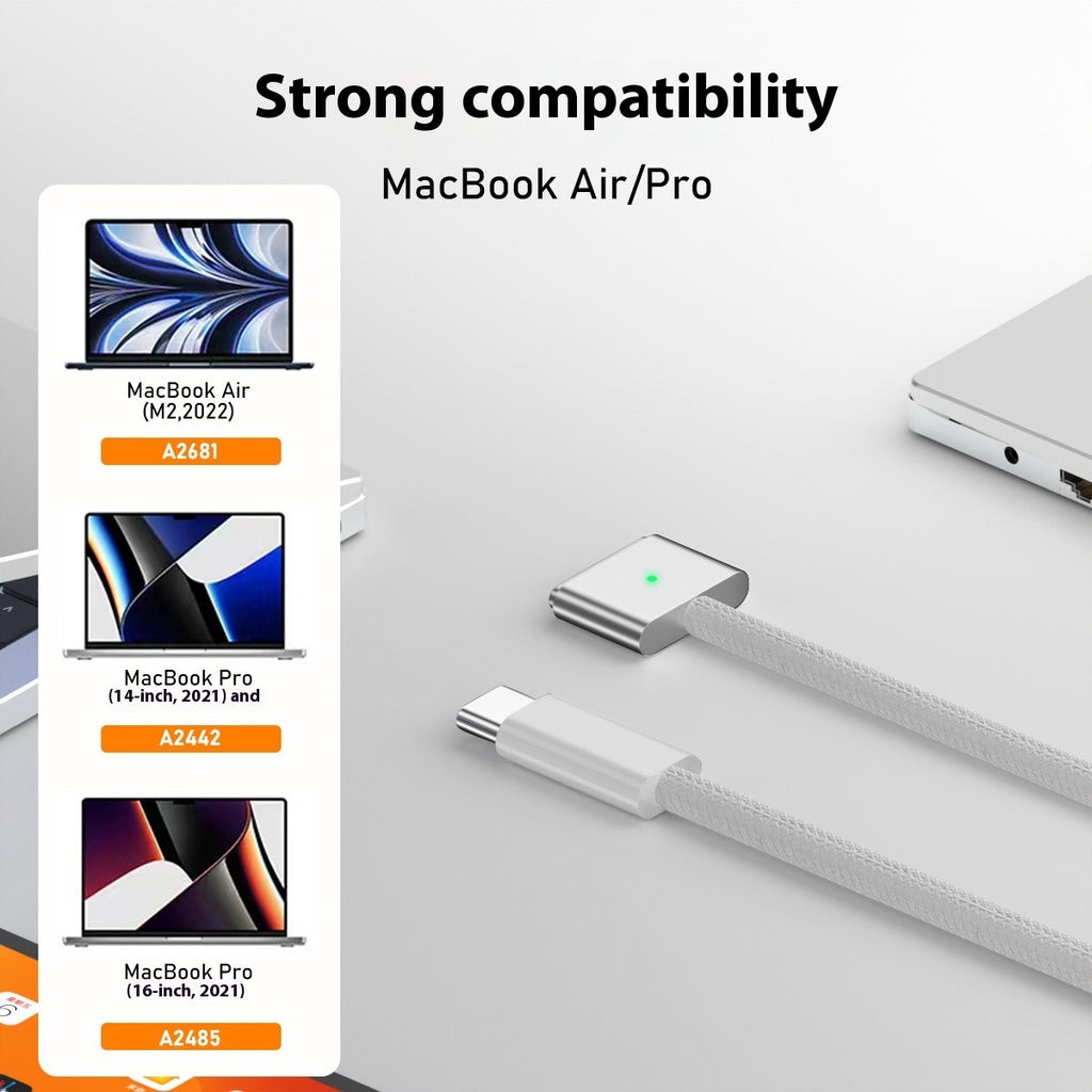 Magnetisches USB-C auf MagSafe 3 Ladekabel