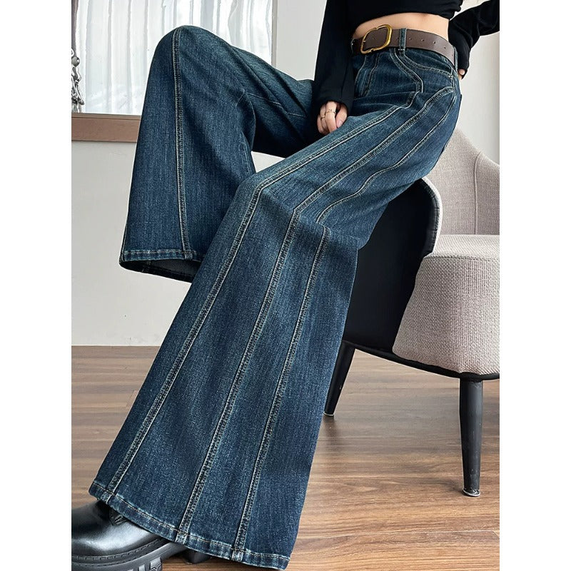 Stilvoll Bequeme Figurbetonte Flared-Hose