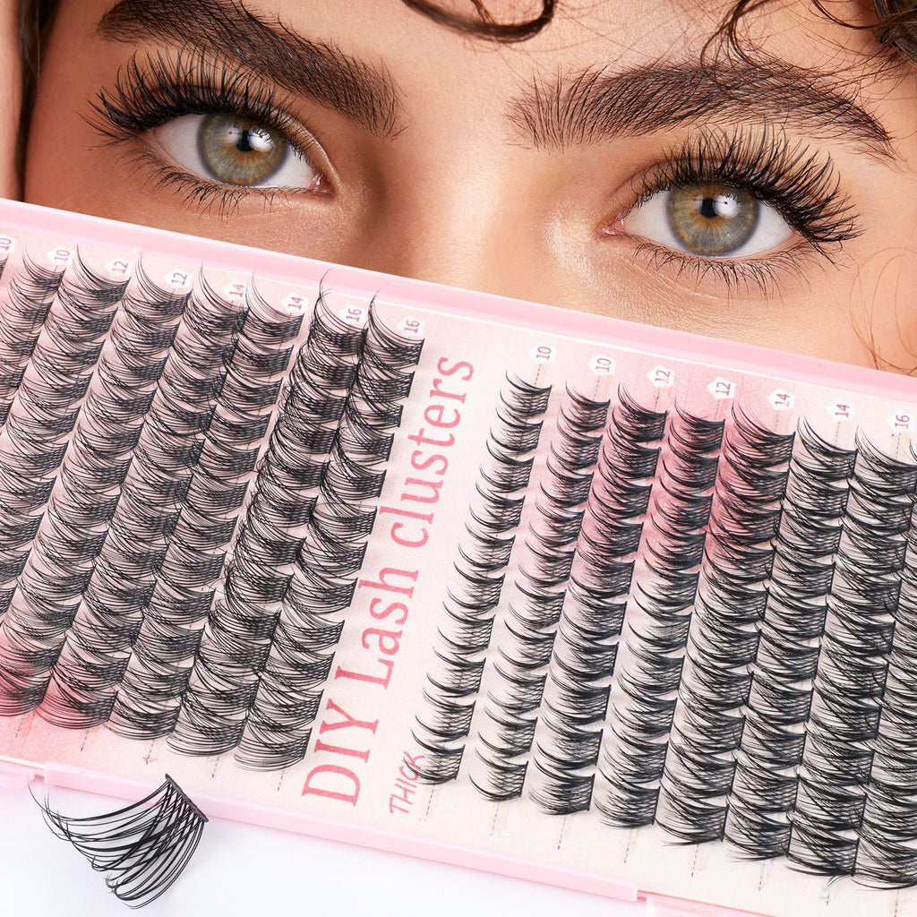 Einzelne, farbige Wimpern zum selber ankleben – Bild 3 | LuxeStyle