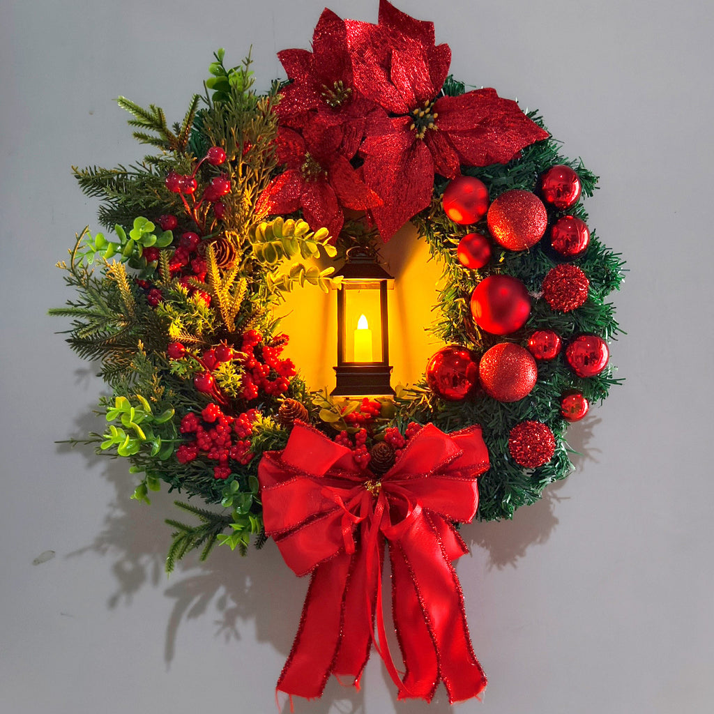 Weihnachtslichtkranz für Tür und Fenster – Bild 14 | LuxeStyle