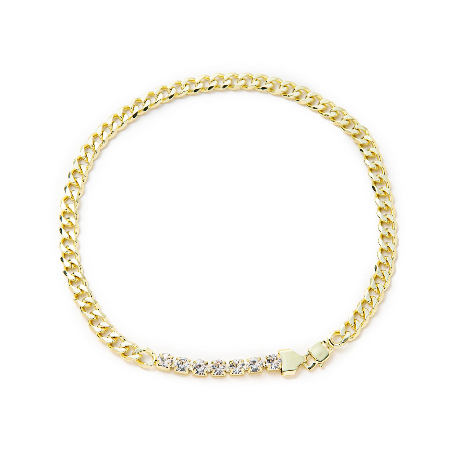 Diamant-Kettenarmband