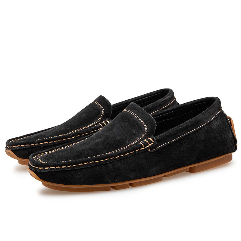 Atmungsaktive Herrenschuhe aus Echtleder