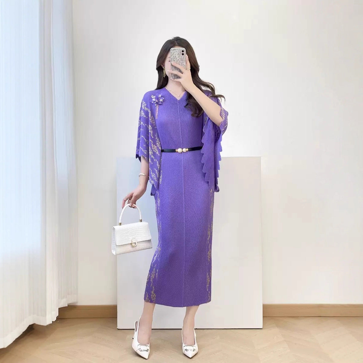 Pleated Dress – Bild 6 | LuxeStyle