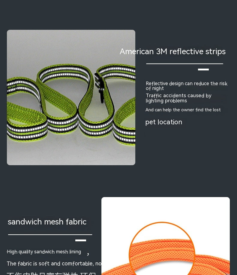 Multifunktionale Reflektierende Hundeleine – Bild 3 | LuxeStyle
