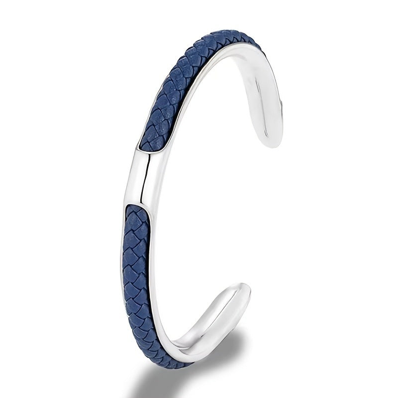 Geflochtenes Armband aus Edelstahl – Bild 8 | LuxeStyle