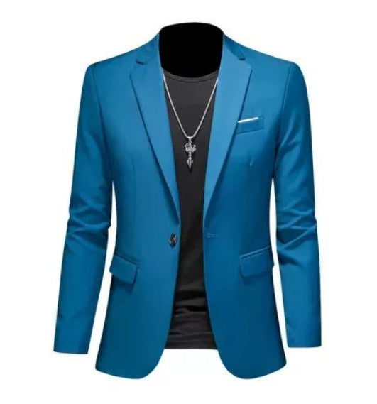 Herren Slim-Fit Blazer im koreanischen Stil
