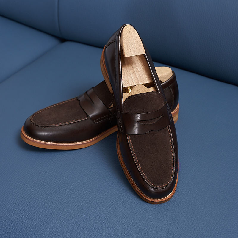 Britische Business Casual Lederschuhe | LuxeStyle