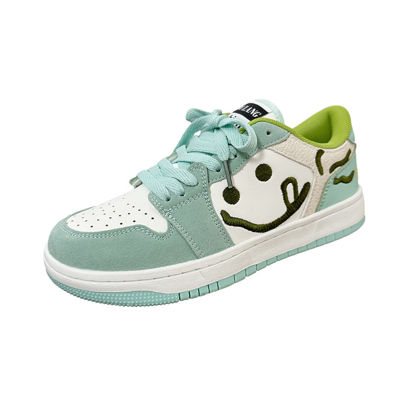 Mintgrüne Freizeit-Sneaker für Paare