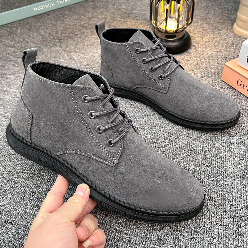 Britische High-Top Casual Lederschuhe – Bild 4 | LuxeStyle