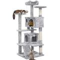 Stilvoller All-in-One Kratzbaum für Katzen