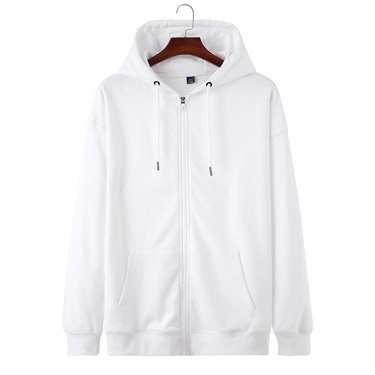 Kapuzen-Sweatshirt aus Frottee mit Reissverschluss