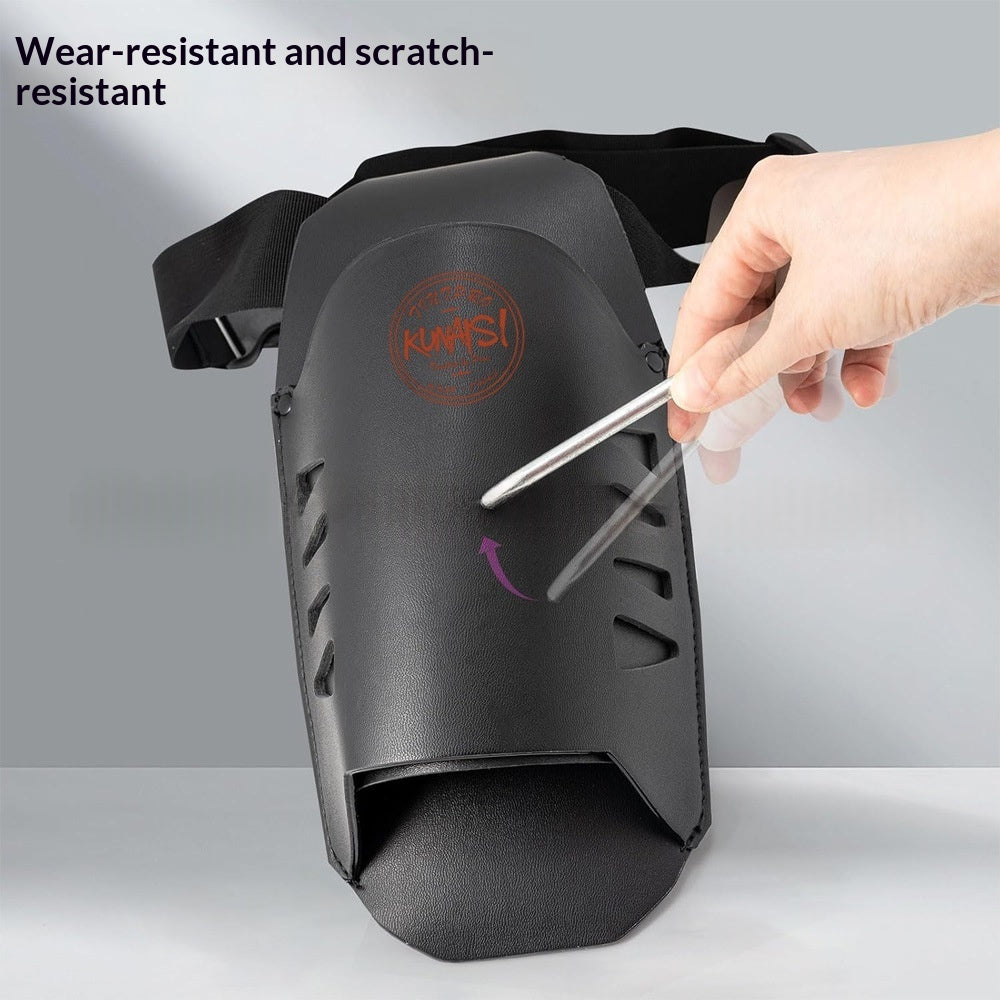 Hitzebeständiger Heat Gun mit Leder-Bauchtasche