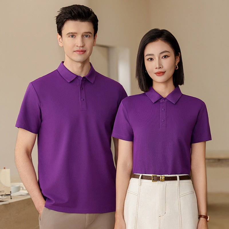 Polo-Shirt Baumwoll-Mix mit Reverskragen – Bild 6 | LuxeStyle