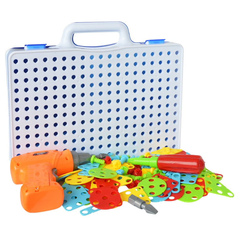Kreatives Schraubpuzzle-Set für Kinder