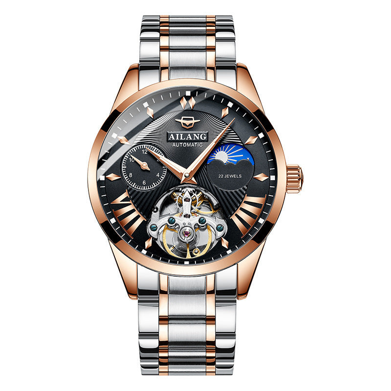 Mechanische Skelett-Herrenuhr mit Automatikwerk – Bild 12 | LuxeStyle