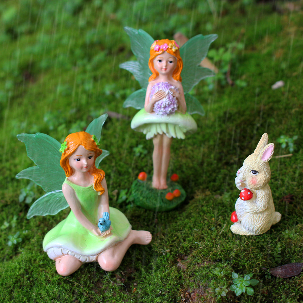 Pilz-Feen-Harz-Ornament-Set – Bild 5 | LuxeStyle