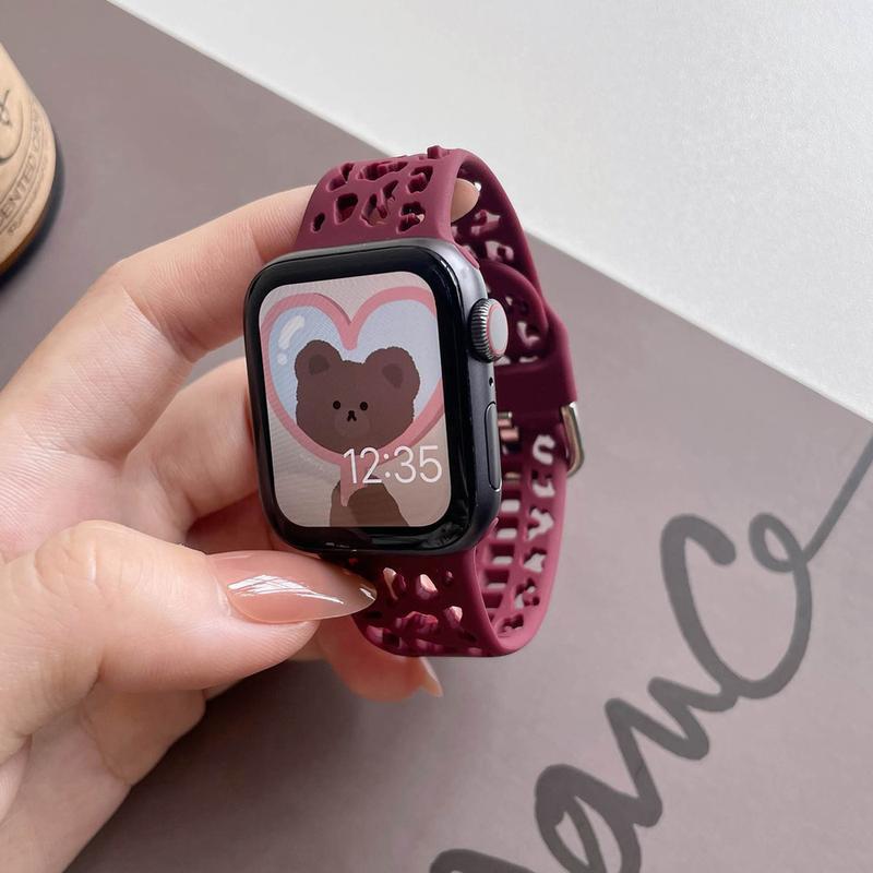 Silikon‑Armband für Apple Watch – Damen – Bild 3 | LuxeStyle