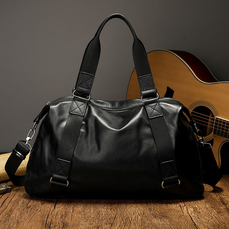 Schultertasche aus Rindsleder – Bild 3 | LuxeStyle