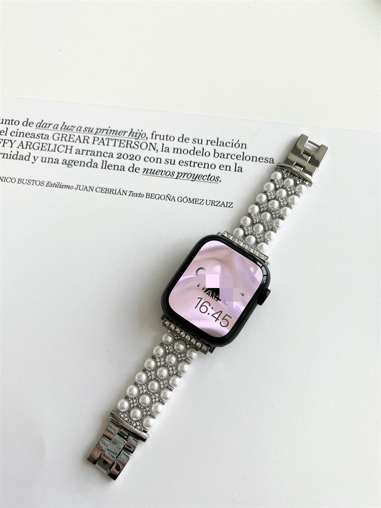 Zinn-Glasperlen Armband für Apple Watch – Bild 7 | LuxeStyle