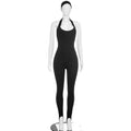Jumpsuit mit Neckholder und Stirnband – Bild 1 | LuxeStyle