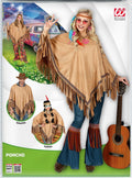 Poncho Hippie oder Gaucho-Cowboy · Gr. one Size