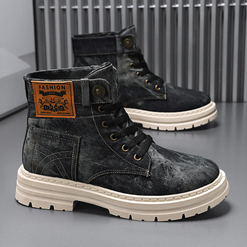 Herren-Stiefel, hoch, britischer Stil