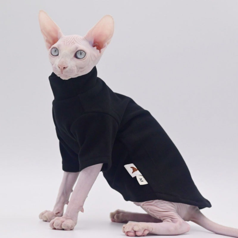 Warmes Sweater für haarlose Katzen