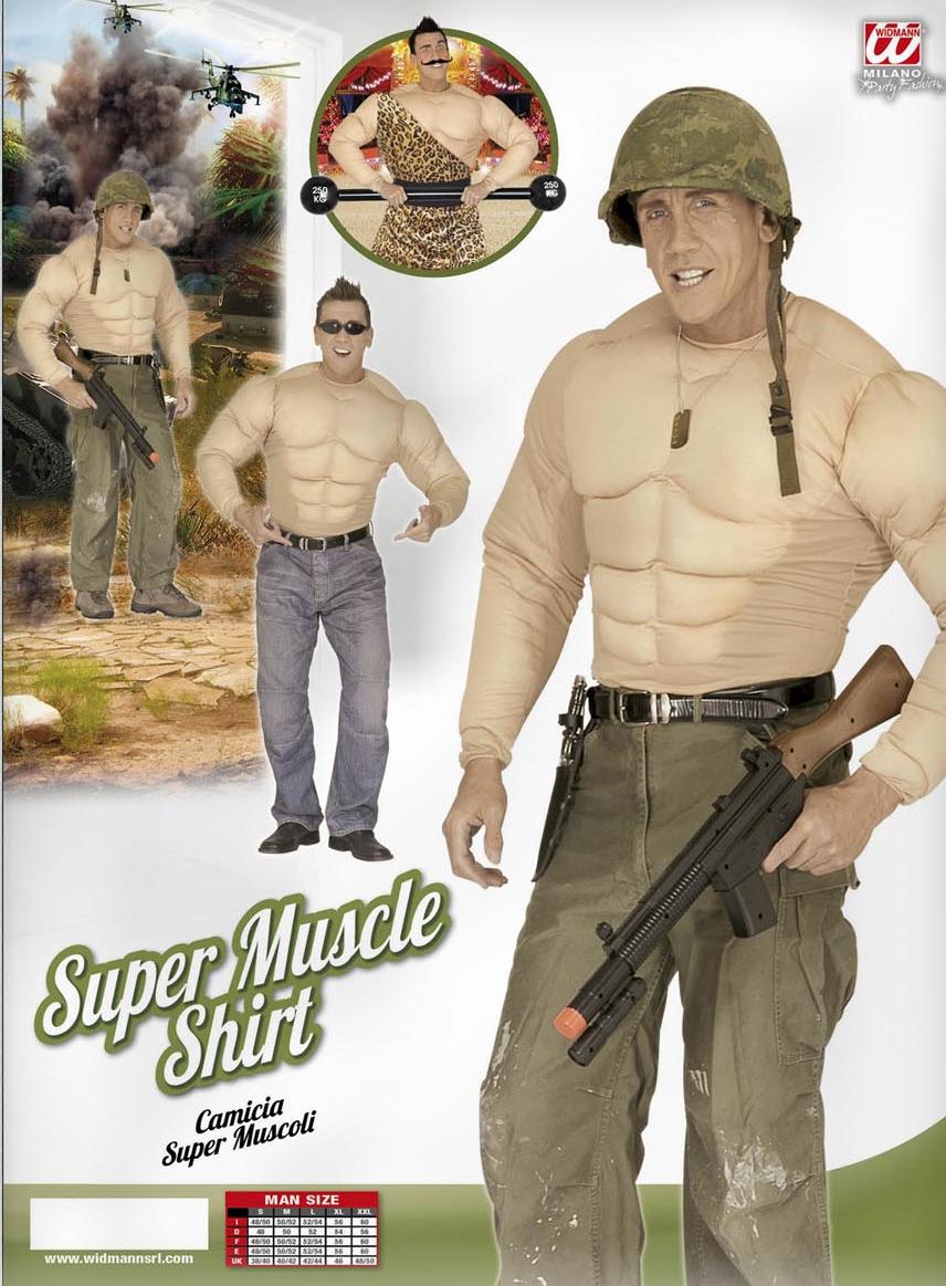 Super-Muskelshirt · Gr. M