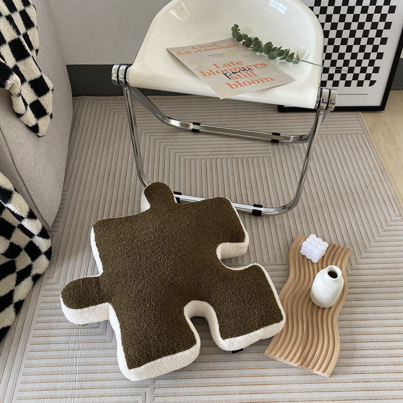 Puzzle-Kissen – Modern & dekorativ