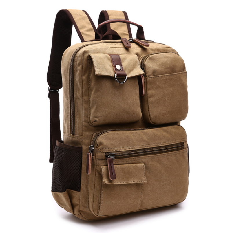 Canvas Rucksack für Laptop 15 Zoll – Bild 11 | LuxeStyle