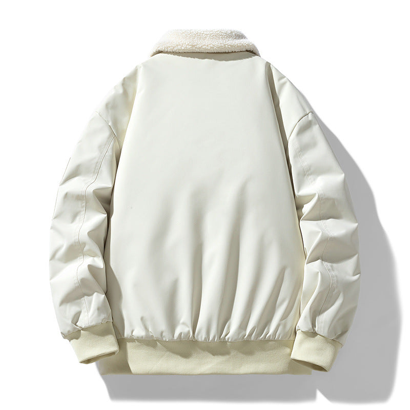 Herren Baumwolljacke mit Fleece-Futter – Bild 3 | LuxeStyle