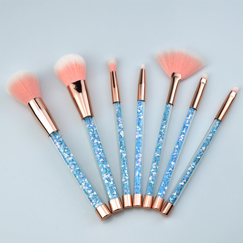 Crystal Quicksand Make-up Pinselset