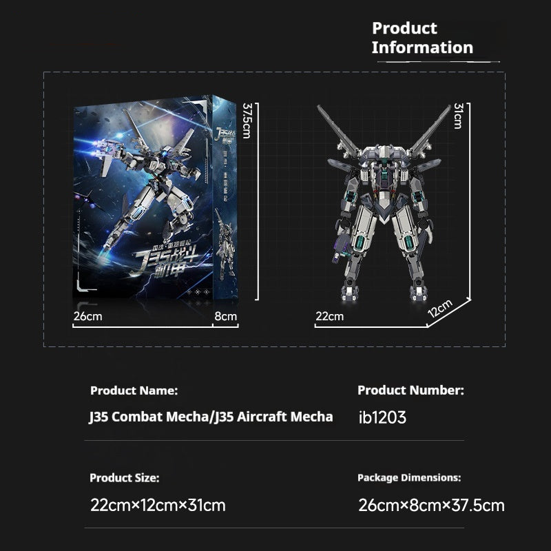 Fighter Mecha Baustein-Set – Bild 6 | LuxeStyle