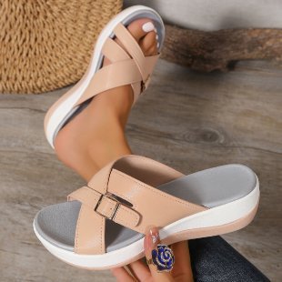 Damen Sandalen mit dickem Absatz und Zehennah – Bild 8 | LuxeStyle