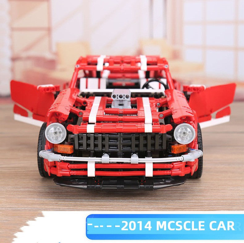 Technik-Modellauto Puzzle Bausteine | LuxeStyle