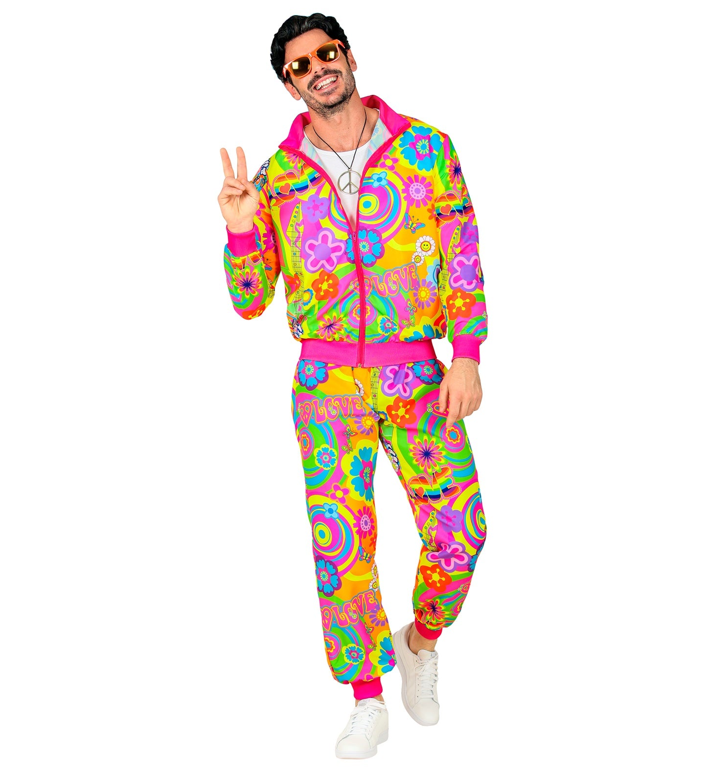 Kostüm Trainer Hippie