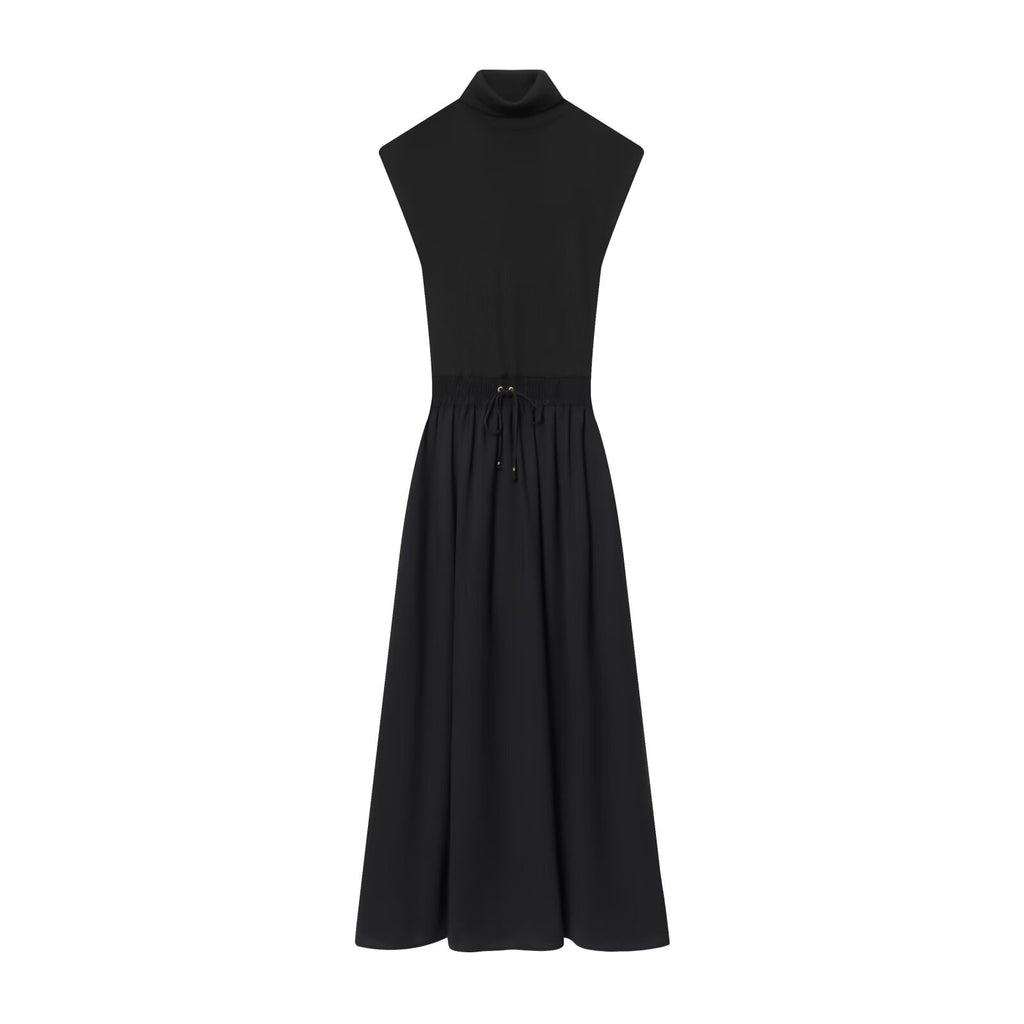 Patchwork Midikleid für Damen – Bild 1 | LuxeStyle
