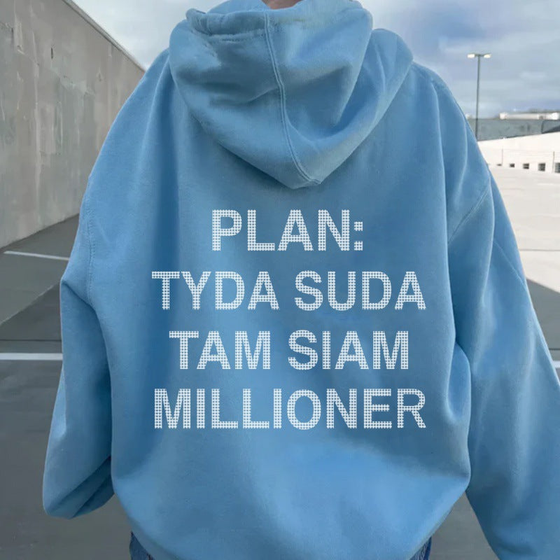 Kapuzenpullover im Streetwear-Stil für Damen