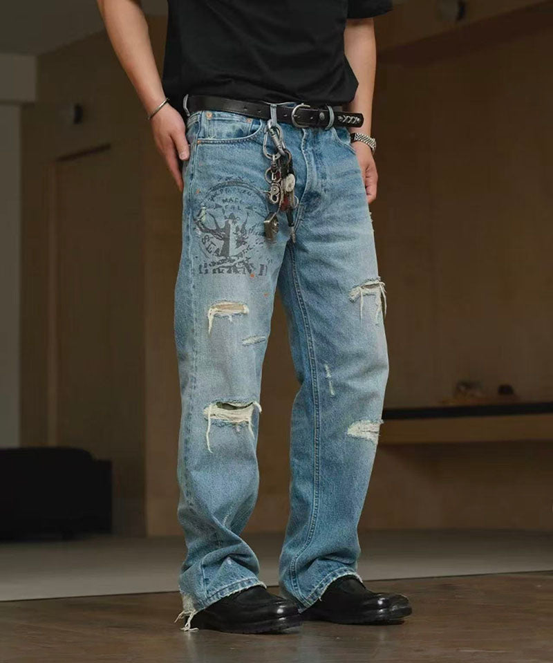 Gerade Herren-Hosen ohne Stretch