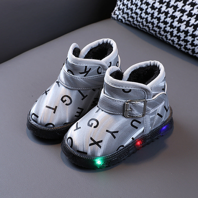 Warme Fleece-Babyschuhe mit weicher Sohle – Bild 6 | LuxeStyle