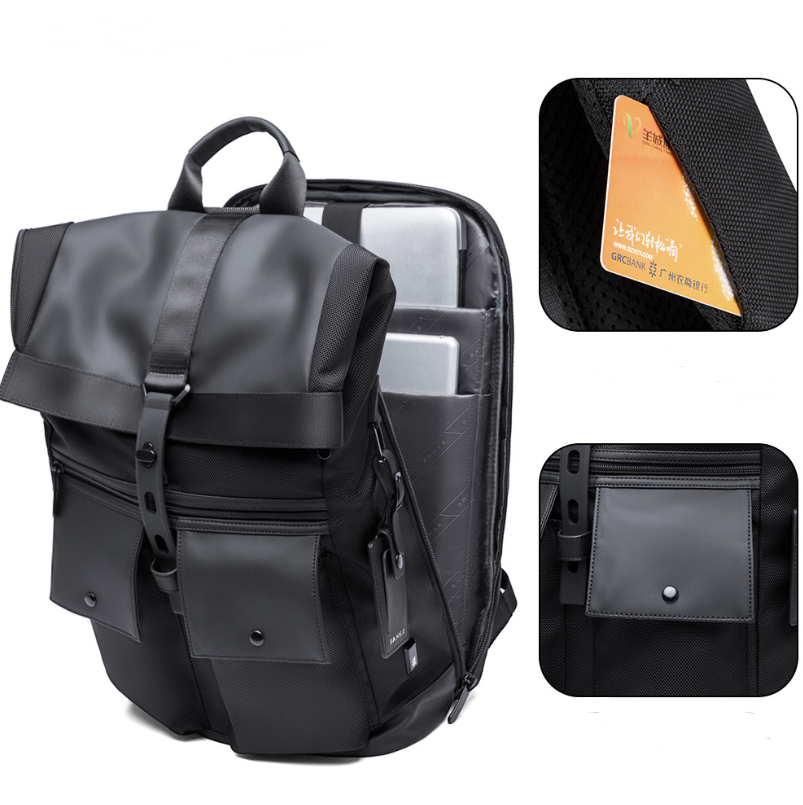 Reise-Laptop-Rucksack mit USB-Ladefunktion – Bild 2 | LuxeStyle