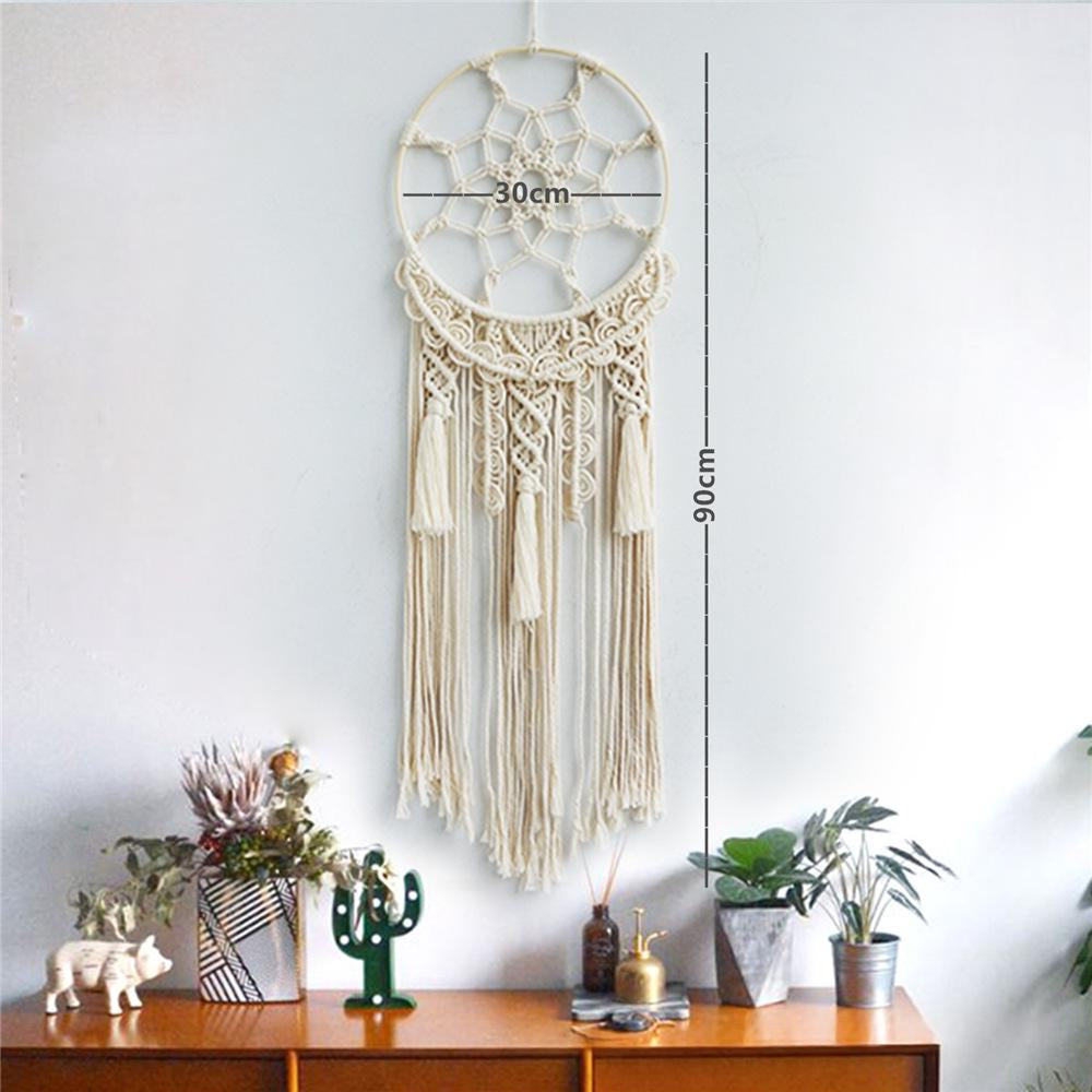 Boho Wandteppich mit Quasten