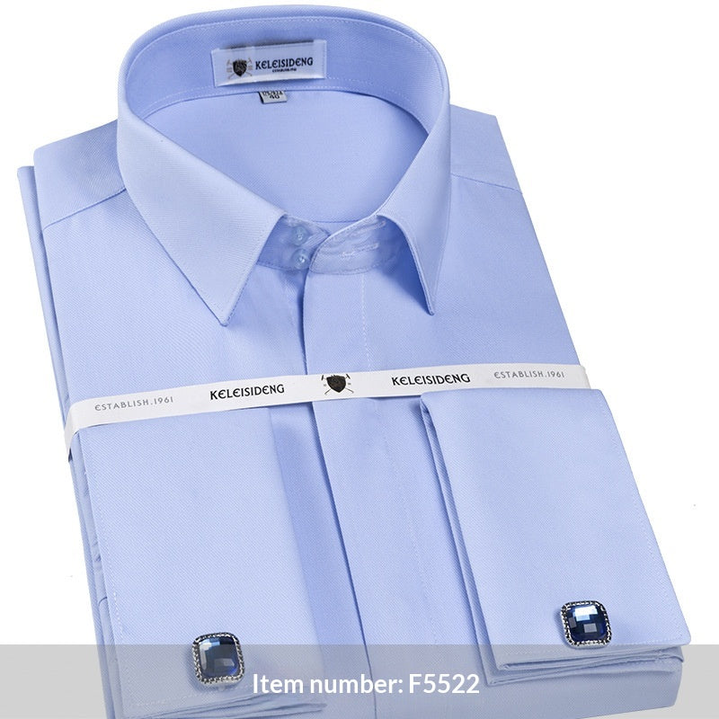 Herren Hemd mit Manschettenknöpfen – Bild 7 | LuxeStyle