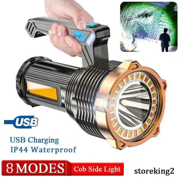 LED Handscheinwerfer mit 4 Leuchtmodi