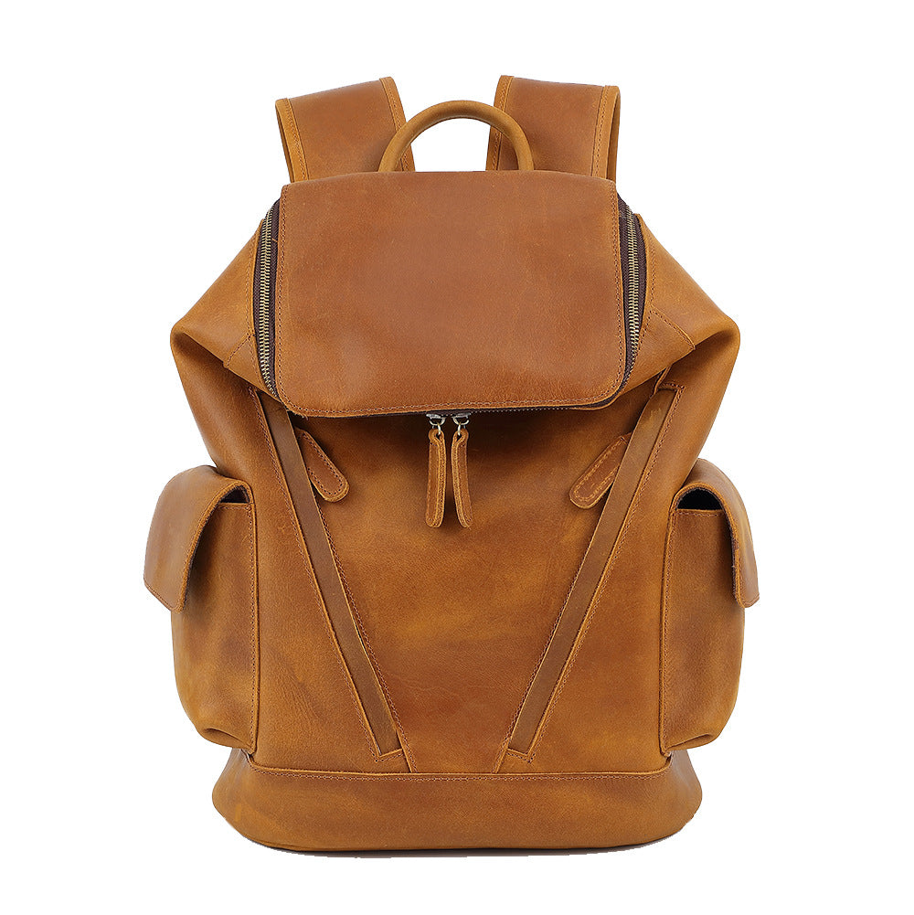Leder-Rucksack für Freizeit und Reisen – Bild 7 | LuxeStyle