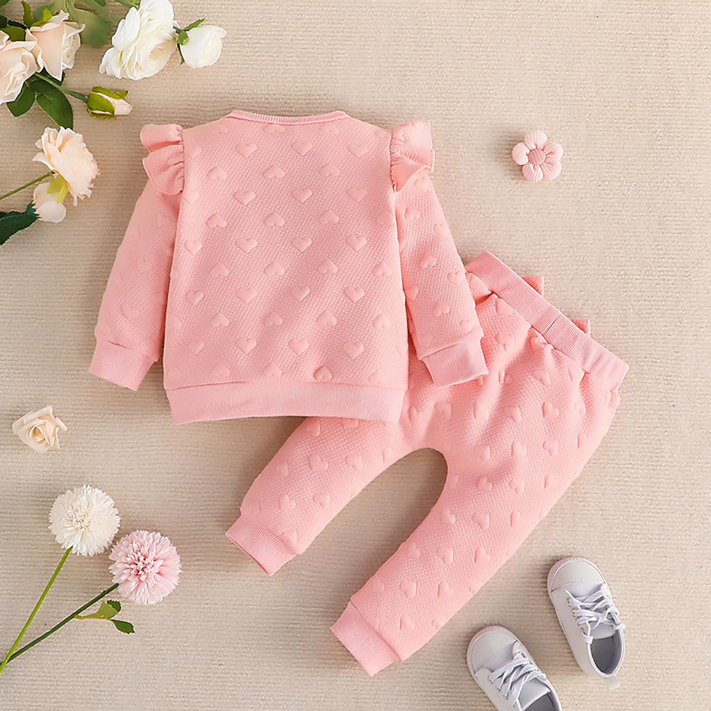 Baby-Set Langarmshirt und Hose – Bild 2 | LuxeStyle