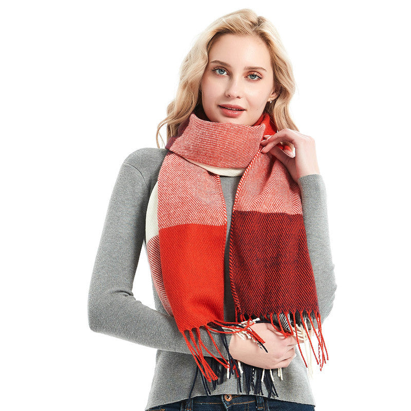 Taschenschal mit grossem Karomuster – Bild 16 | LuxeStyle